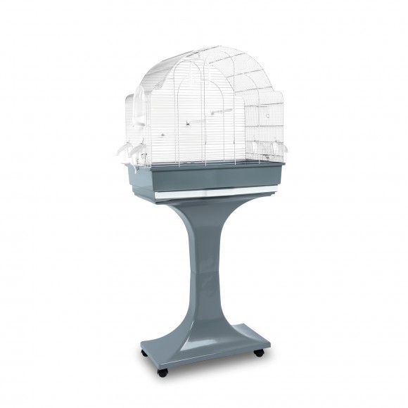 GAIOLA PARA AVES CHIARA CINZA FOP