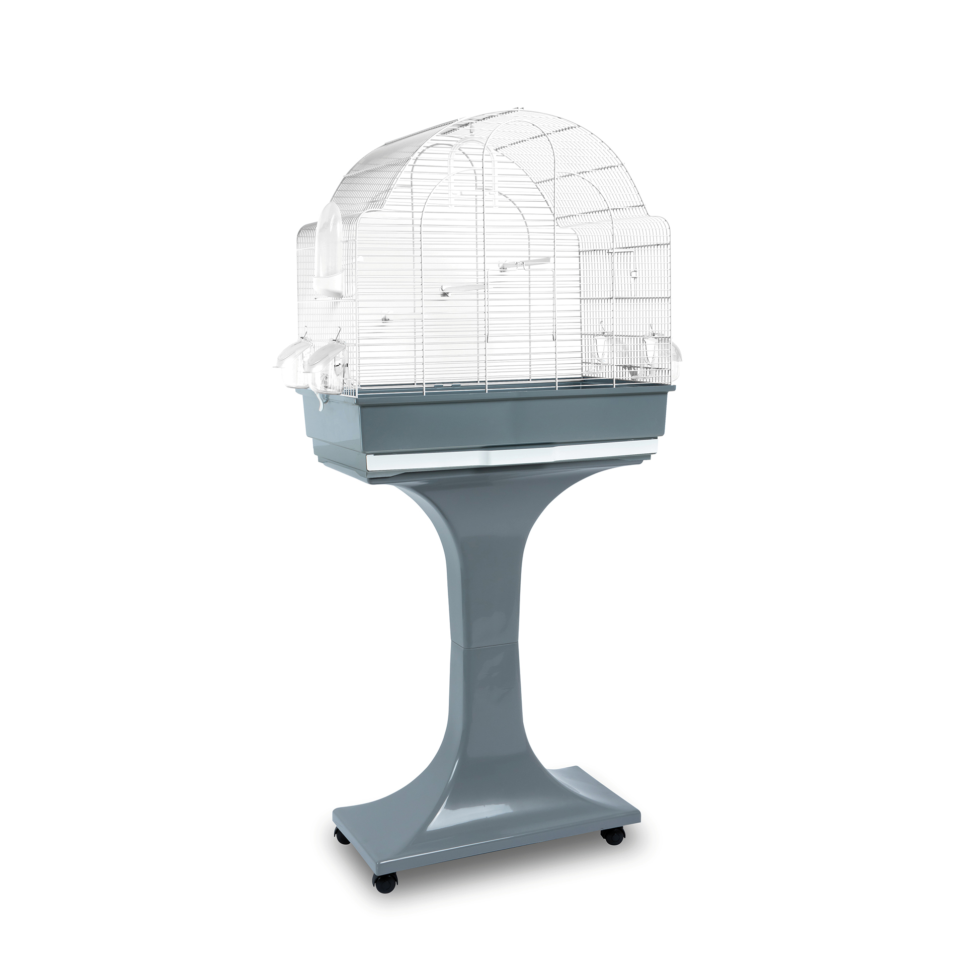GAIOLA PARA AVES CHIARA CINZA FOP