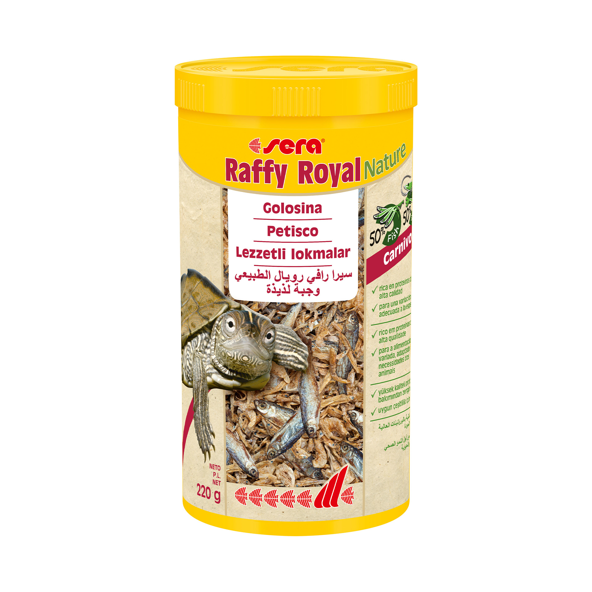 Alimento P/Tartaruga Raffy Royal 1 L SERA