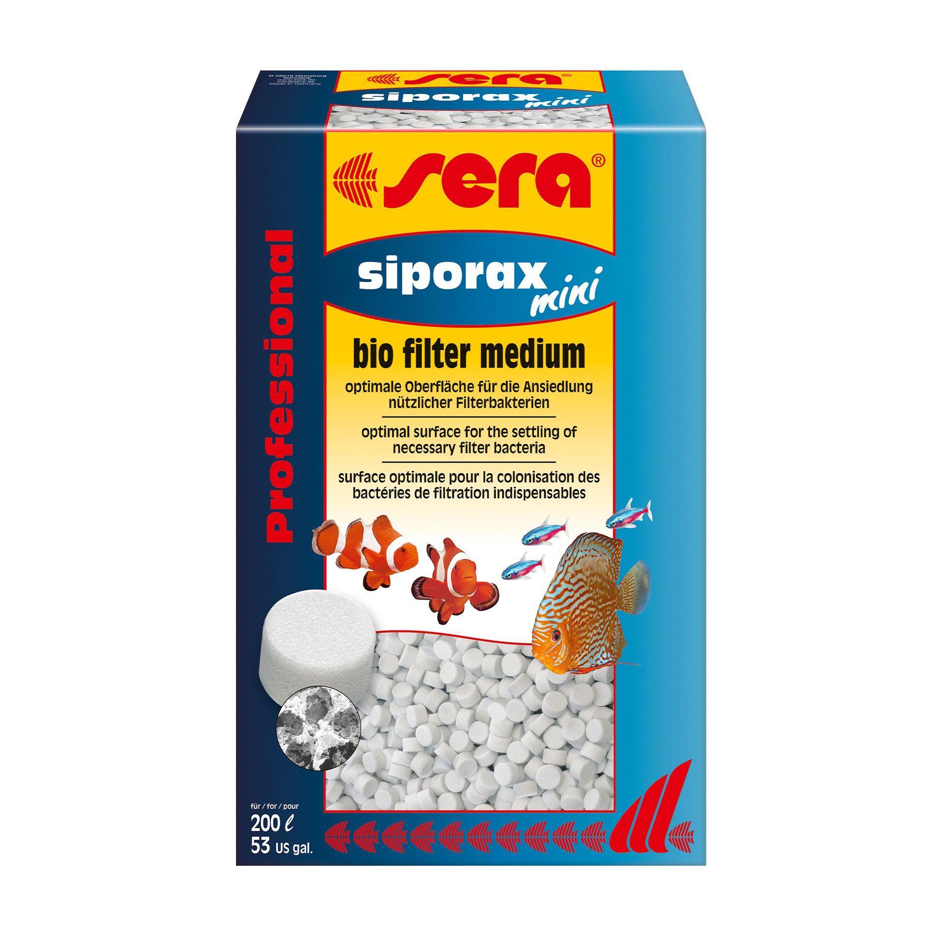 Recarga FiLTro para Aquário Siporax Mini SERA