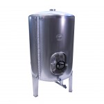 Cuba Inox Com Porta Lateral 550 L