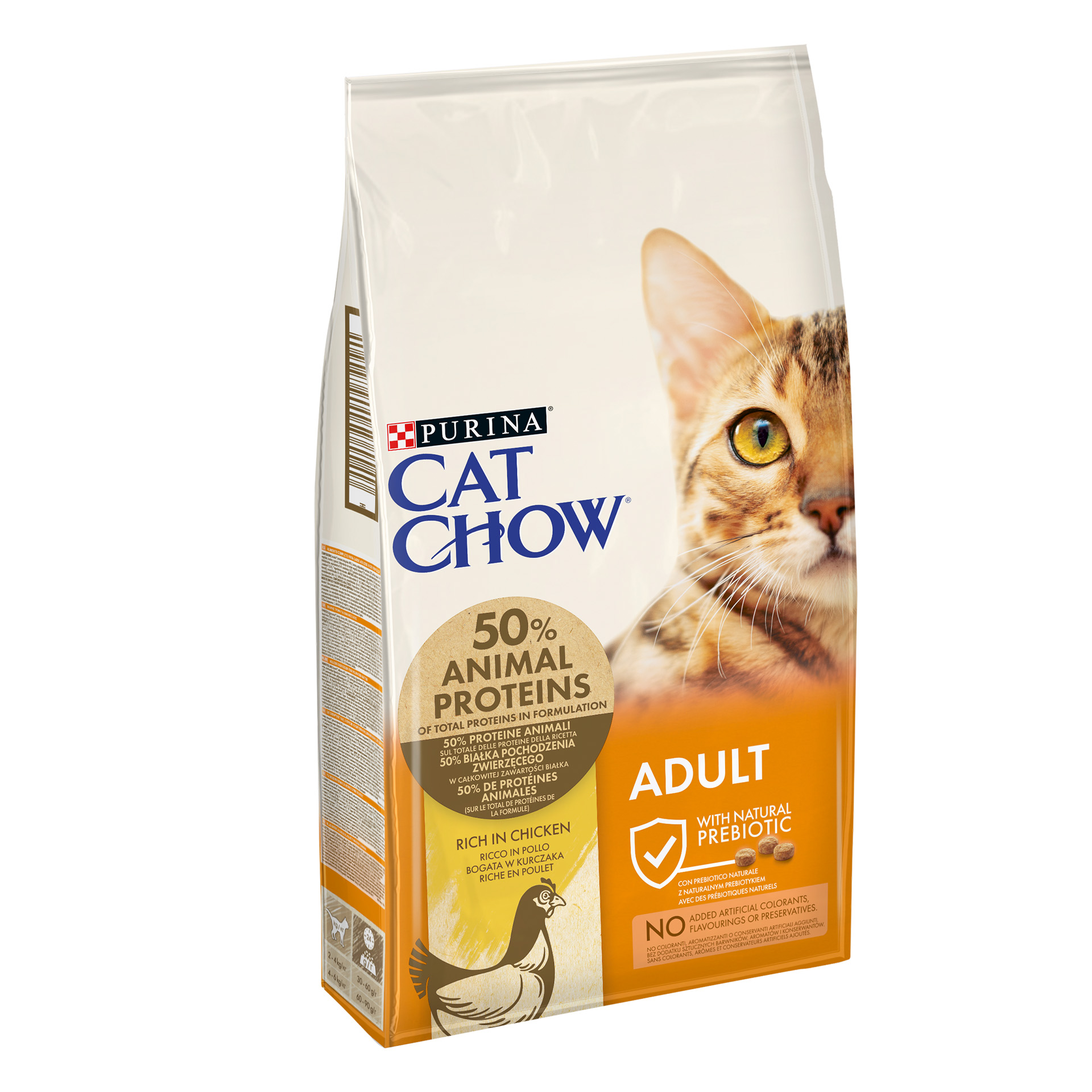 Alimento Gato Frango E Perú 15 KG CAT CHOW