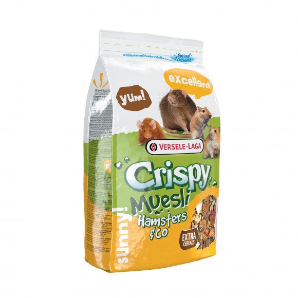 Alimento P/Hamster Mistura Crispy Muesly 1 KG VERS