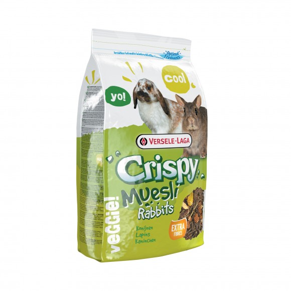 Alimento P/Coelhos Mistura Crispy Muesly 2,75 KG