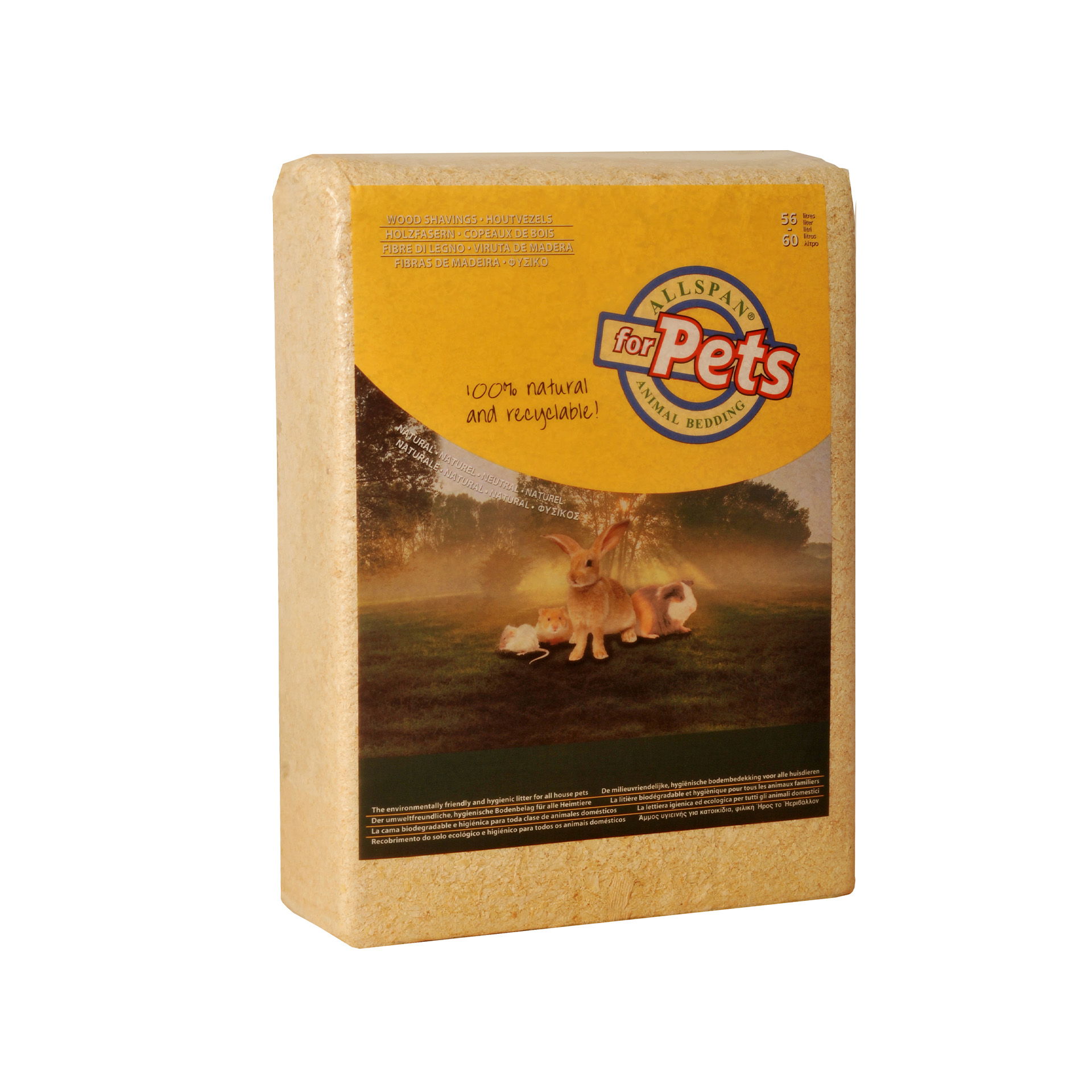 Aparas Morango P/Roedores 3,6 KG ALLSPAN