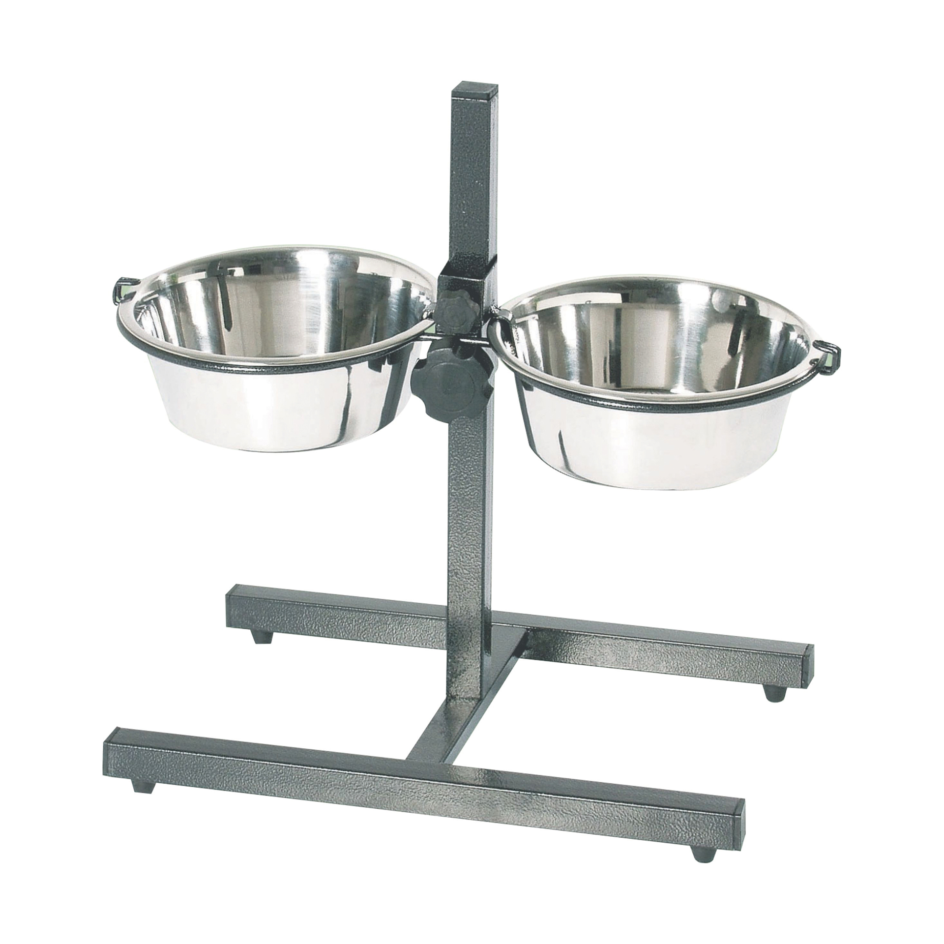 Comedouro Duplo Ajustável 2X2250 ML