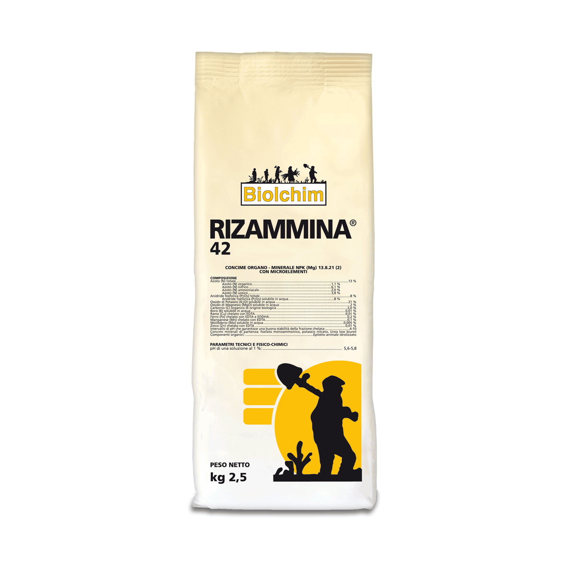 Rizammina 42 Ps 2,5KG BIOLCHIM