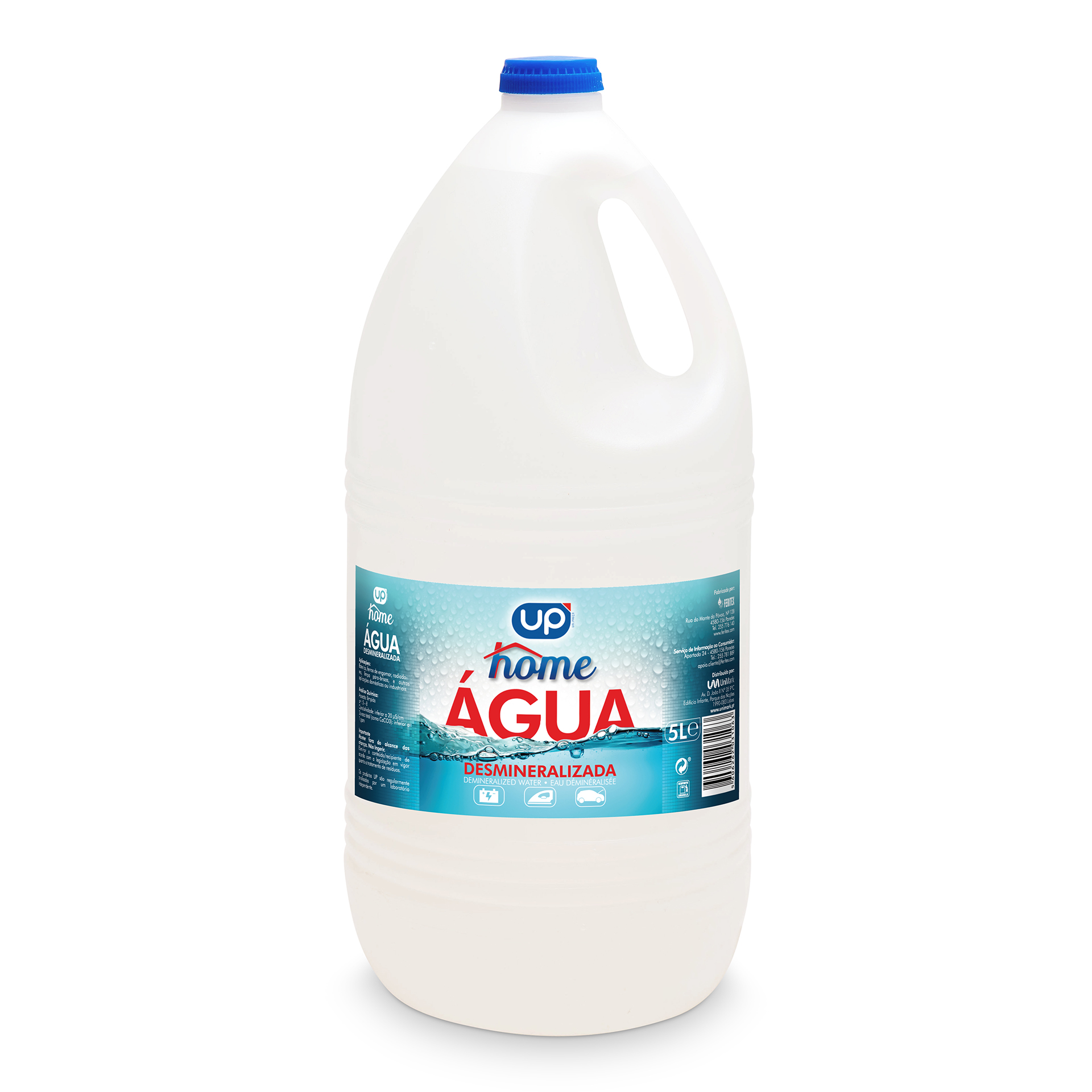 Água Desmineralizada 5 L UP