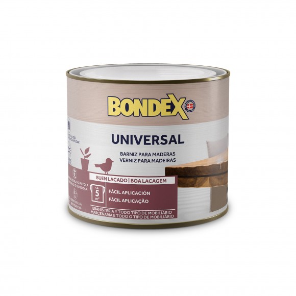 Verniz Universal Brilhante Mogno 375ML BONDEX Verniz Universal Brilhante Mogno 375ML BONDEX