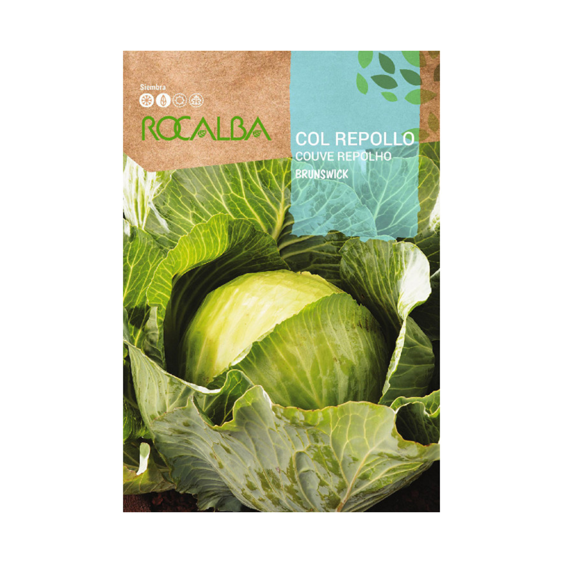 Couve Repolho Brunswick 8 G ROCALBA