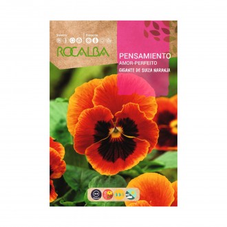 Amor-Perfeito Laranja 0,5 G ROCALBA