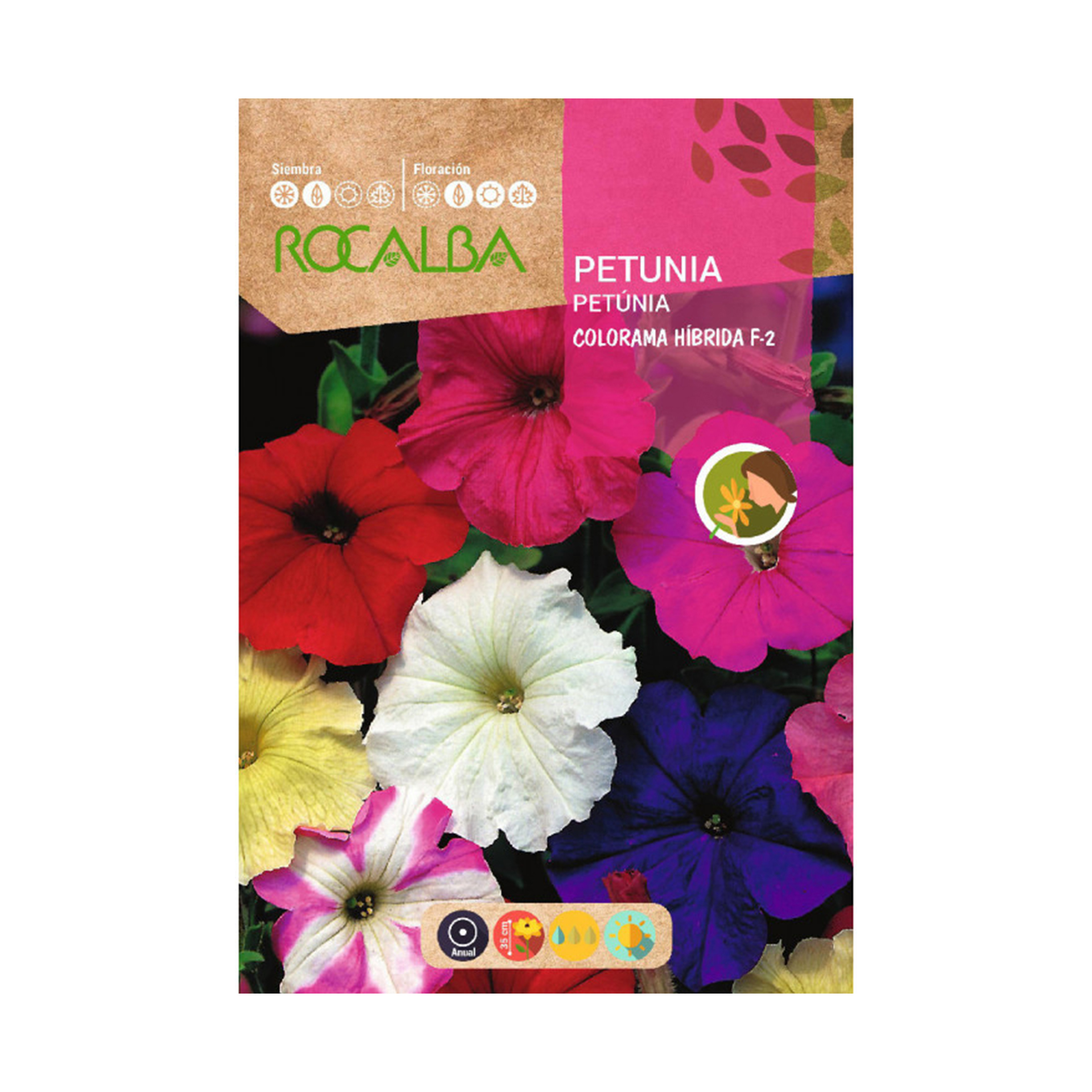 Petúnia Colorama Hibrida F2 0,5 G ROCALBA