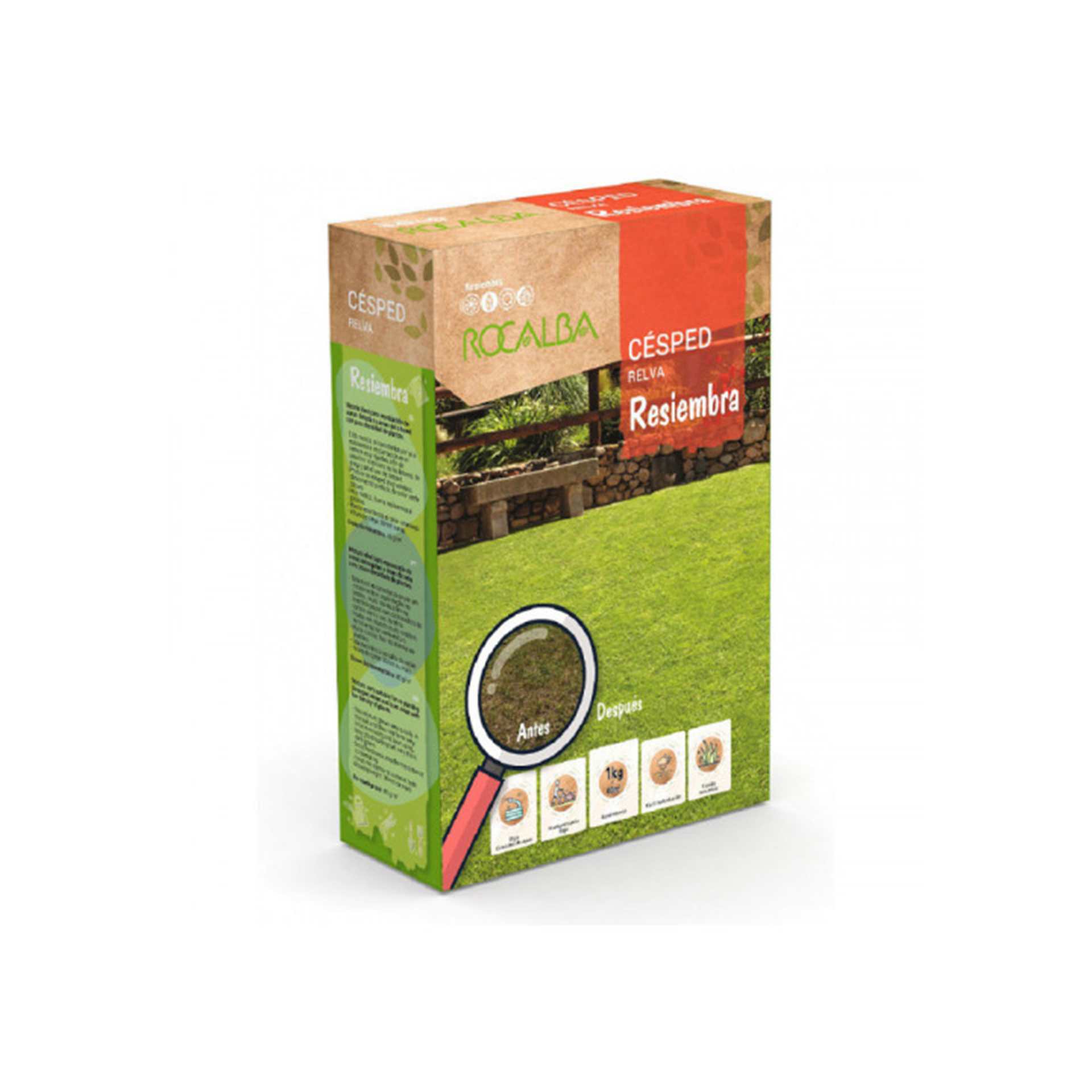 Semente Relva Reparadora 1 KG ROCALBA