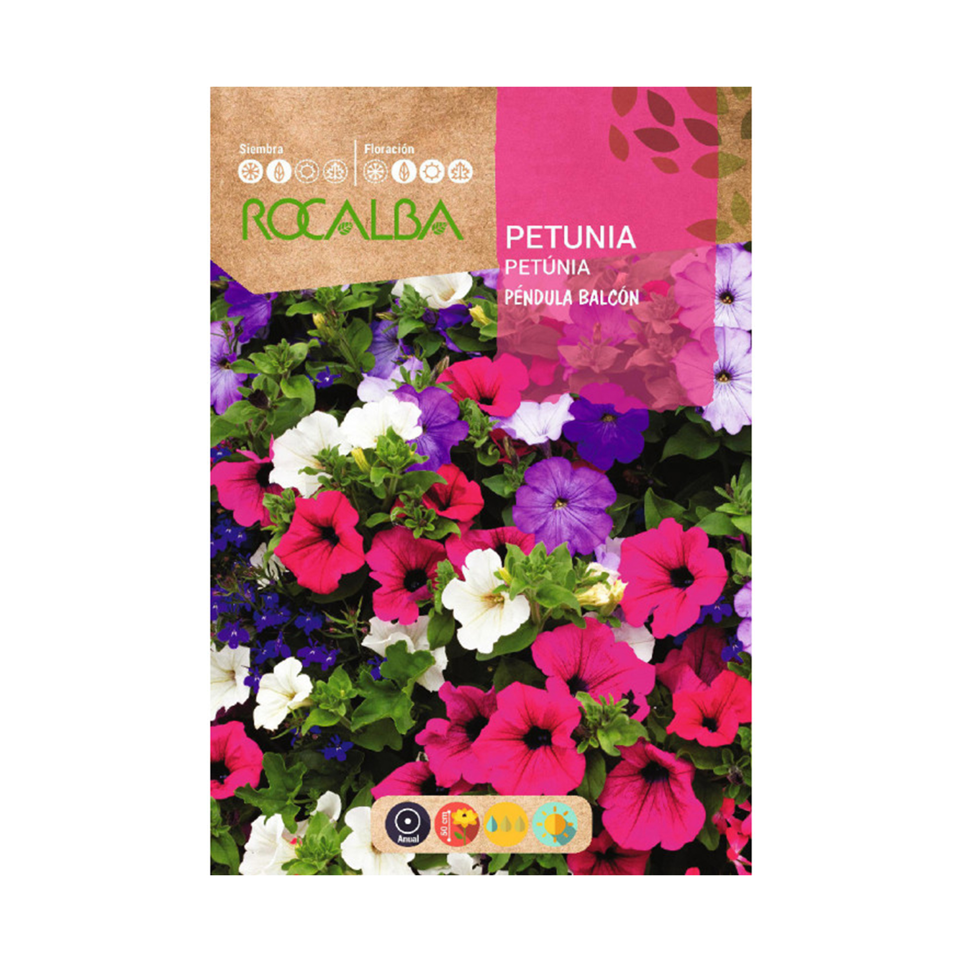 Petunia Variedade Pendurada 0,5 G ROCALBA