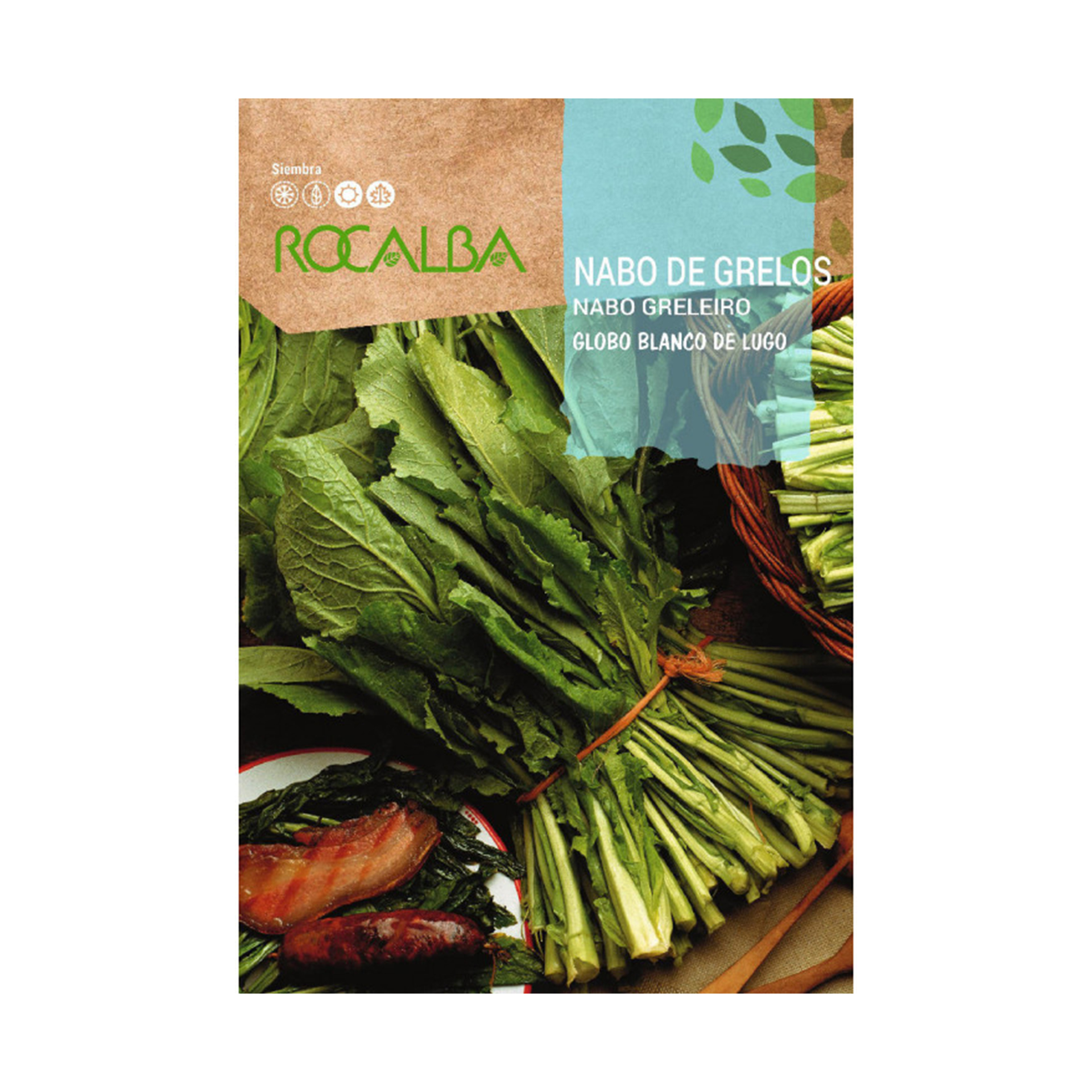 Grelos Nabo Globo Branco 30 G ROCALBA