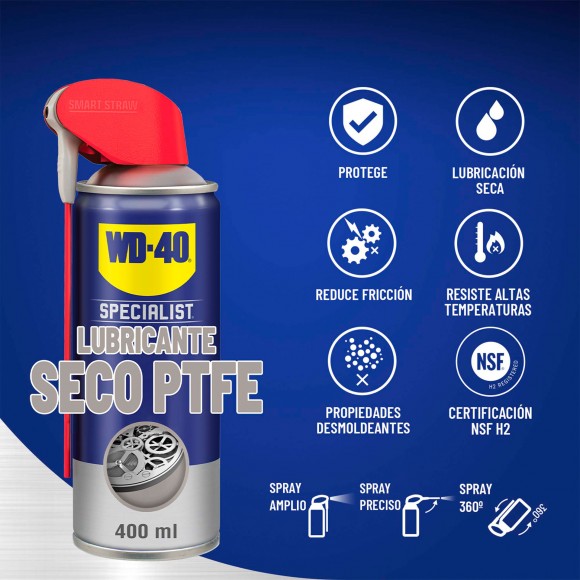 Spray Lubrificante Seco Mtb  400ML