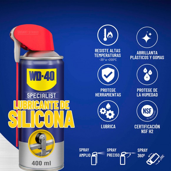 Feudo 400ml olio di silicone lubrificante spray