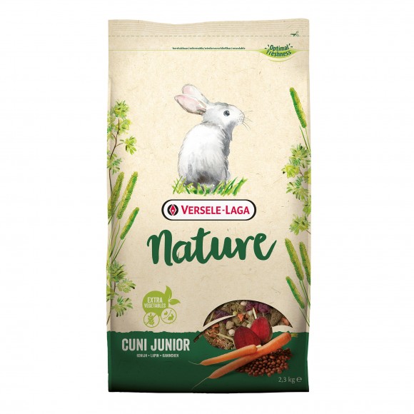 ALIMENTO NATURE PARA COELHO JNIOR 2,3 KG