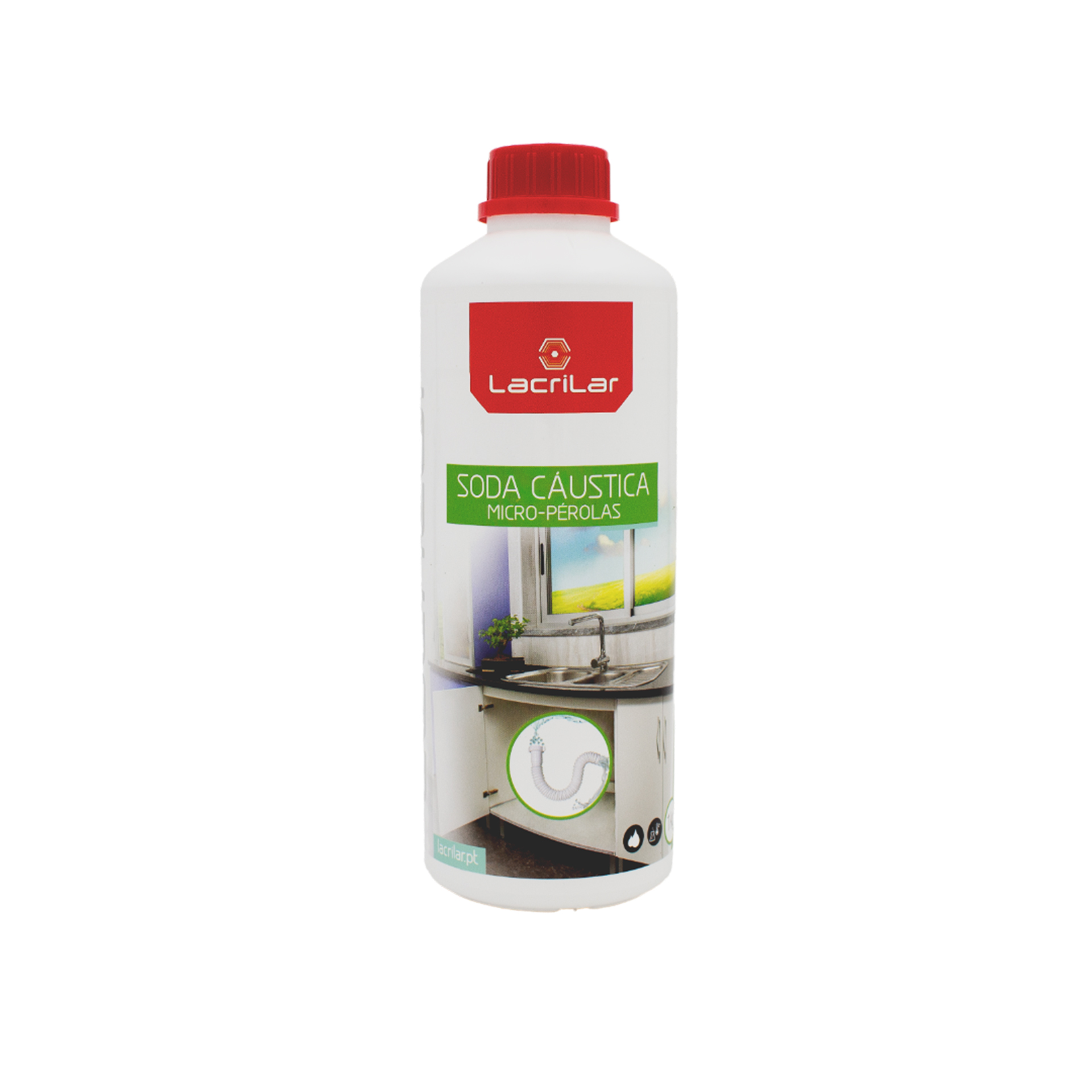 Soda Caústica Micro-Pérolas 1 KG LACRILAR