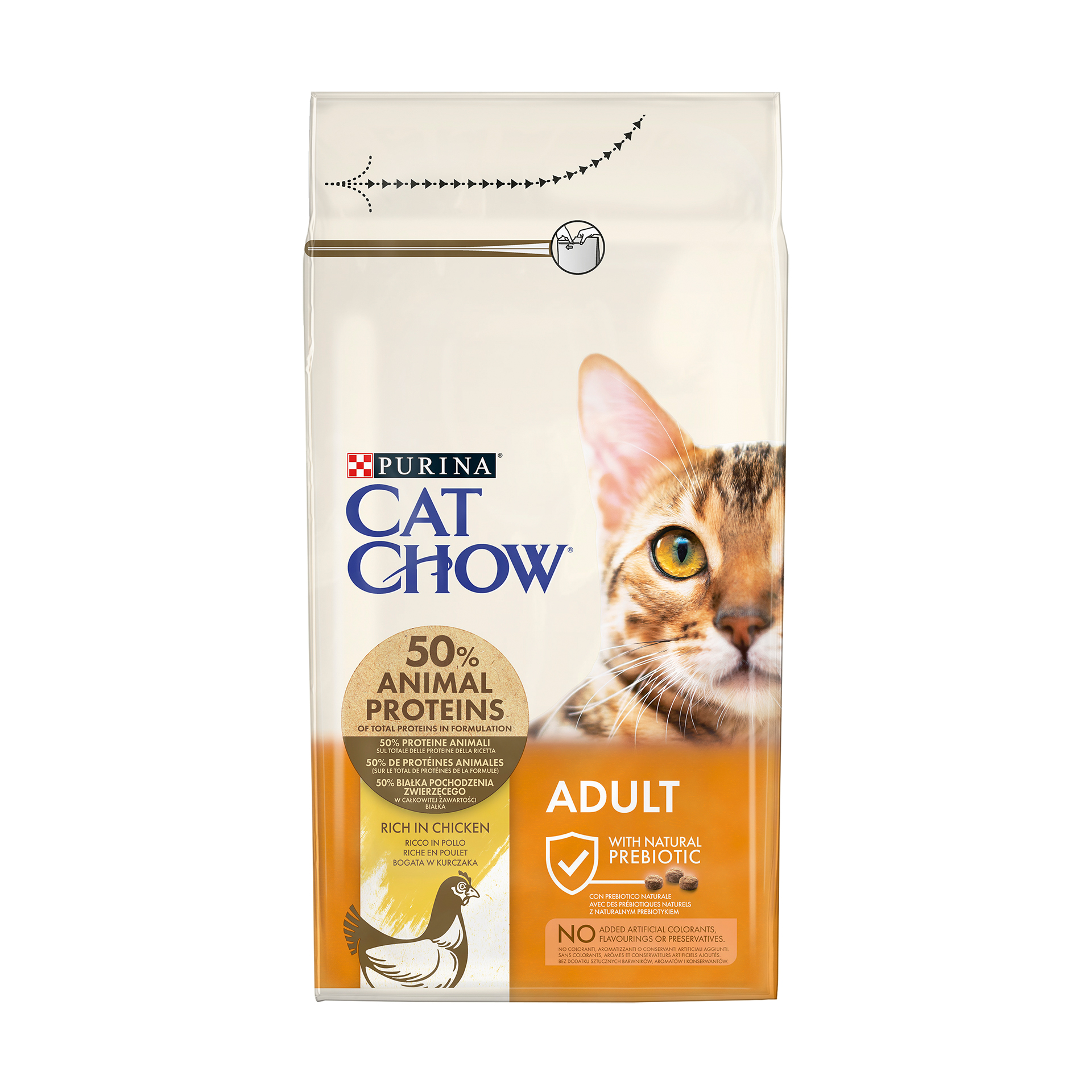 Alimento Gato Frango E Perú 1,5 KG CATCHOW