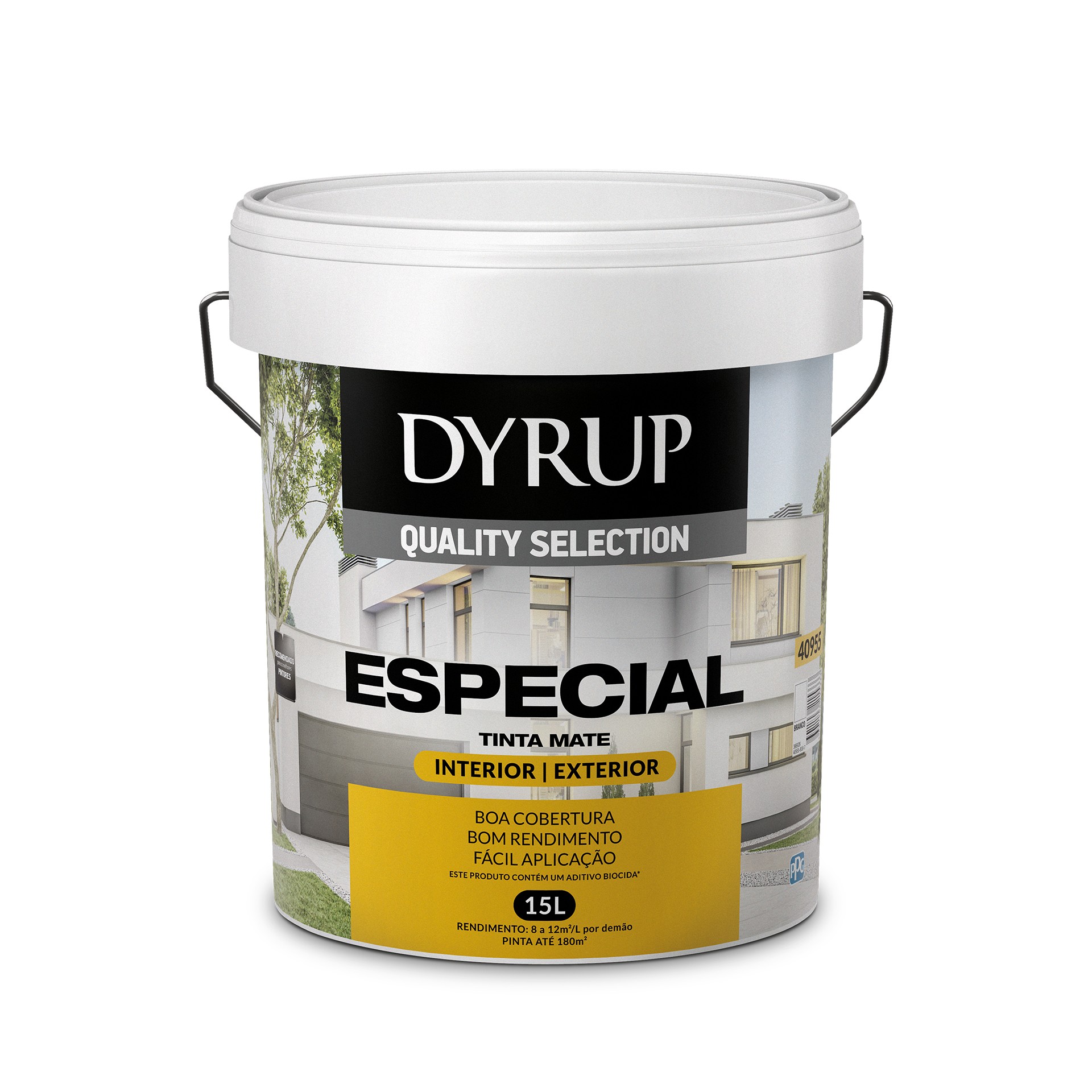 Tinta Interior/ Exterior Plast Esp BR DYRUP 15LT