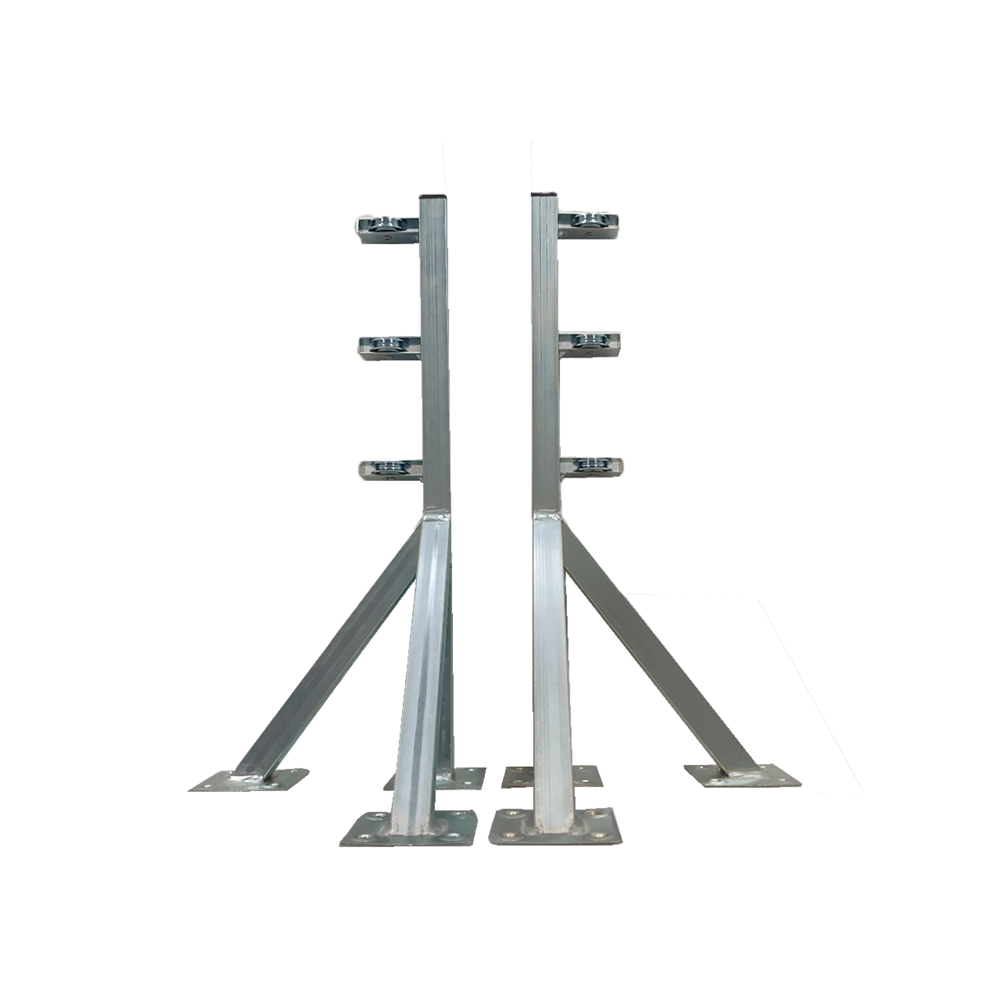 ESTENDAL DE APARAFUZAR ZINCADO COM 3 RODAS