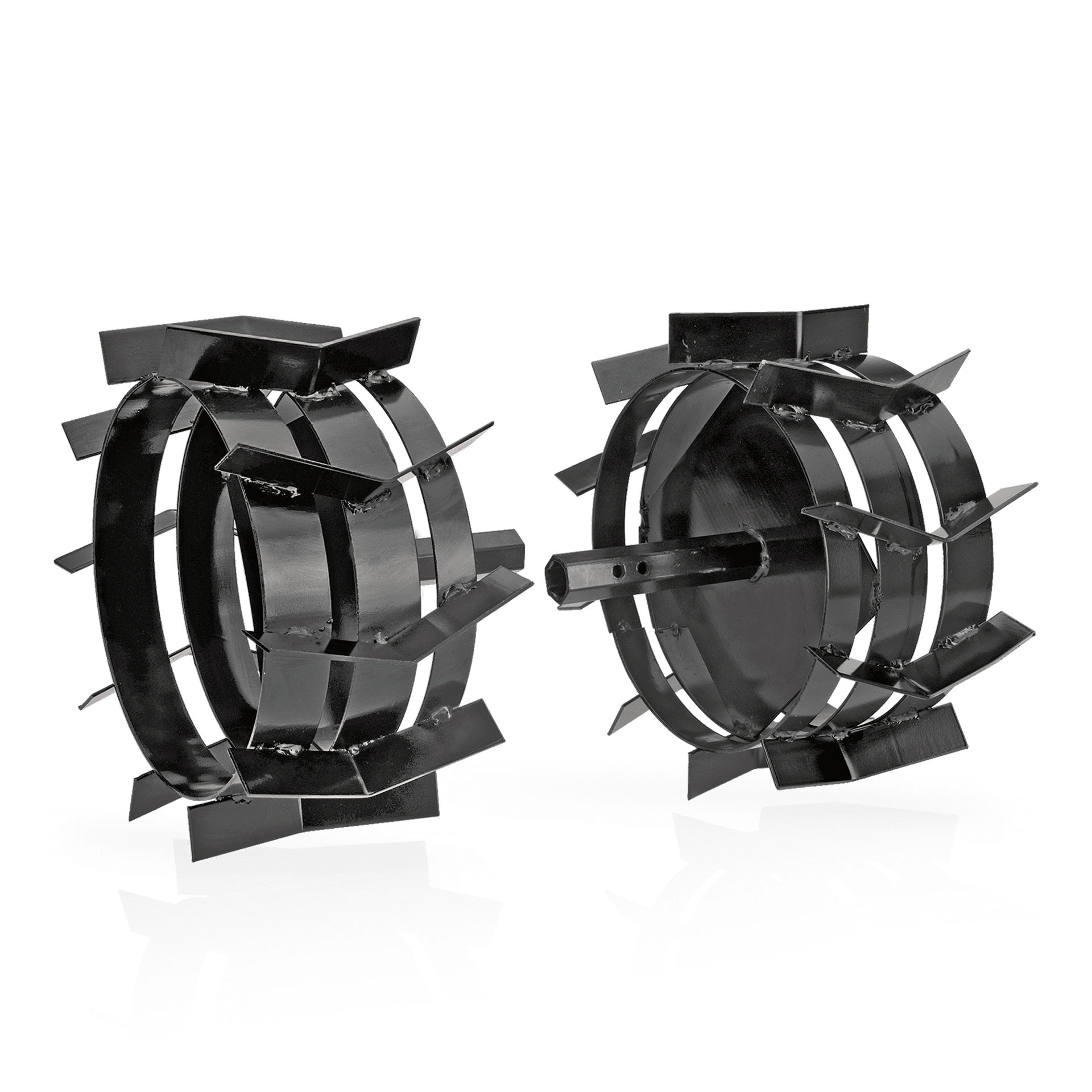 Conjunto 2 Rodas Metálicas Para Menxada VIME7RM VI