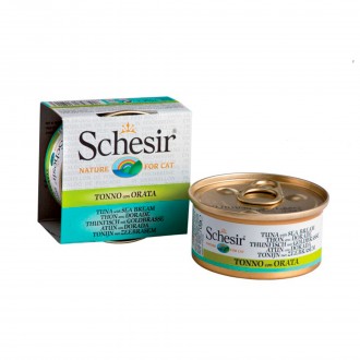 Alimento Gato Atum E Dourado Em Caldo 70 G SCHESIR