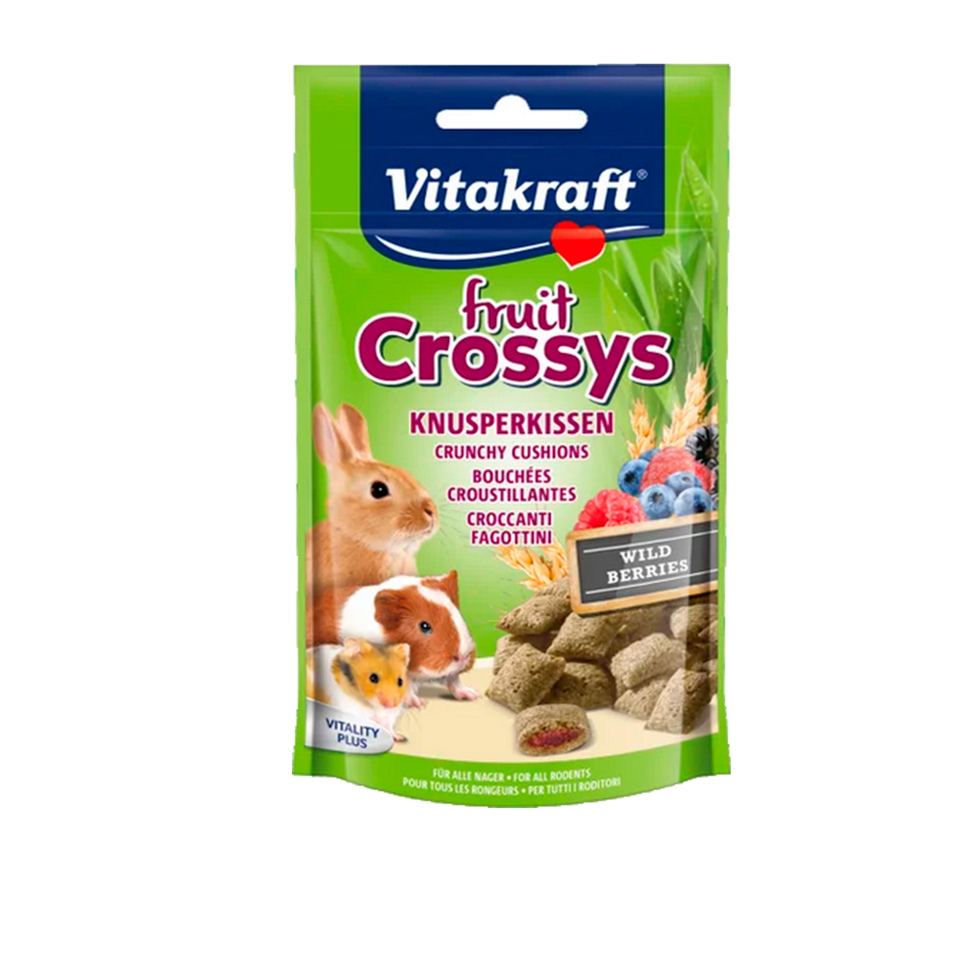 Snack P/Coelho Índia Fruit Crossys 50 G VITAKRAFT