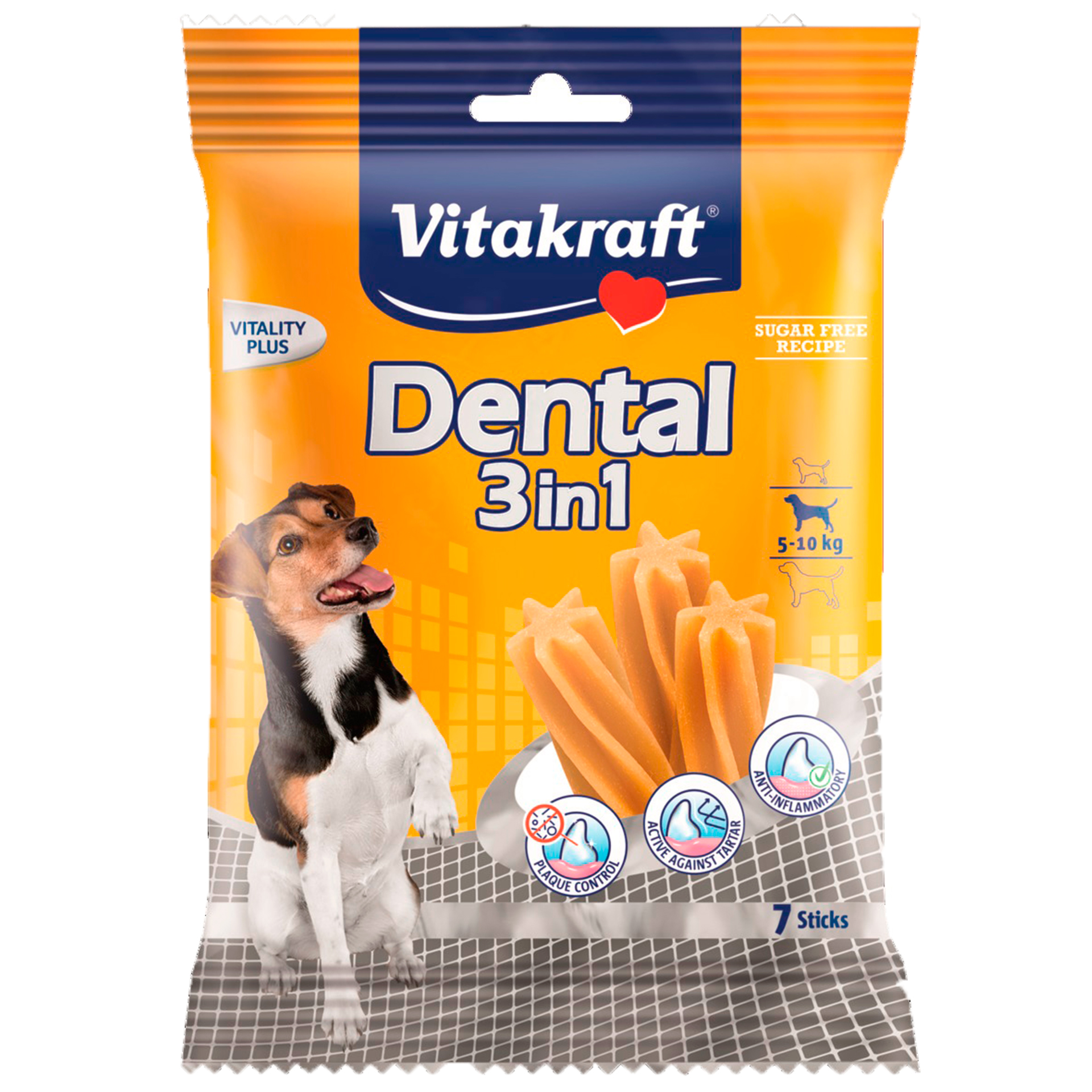 Snack Cão Dental Vita 2Em1 Cao Peq 120 G VITAKRAFT