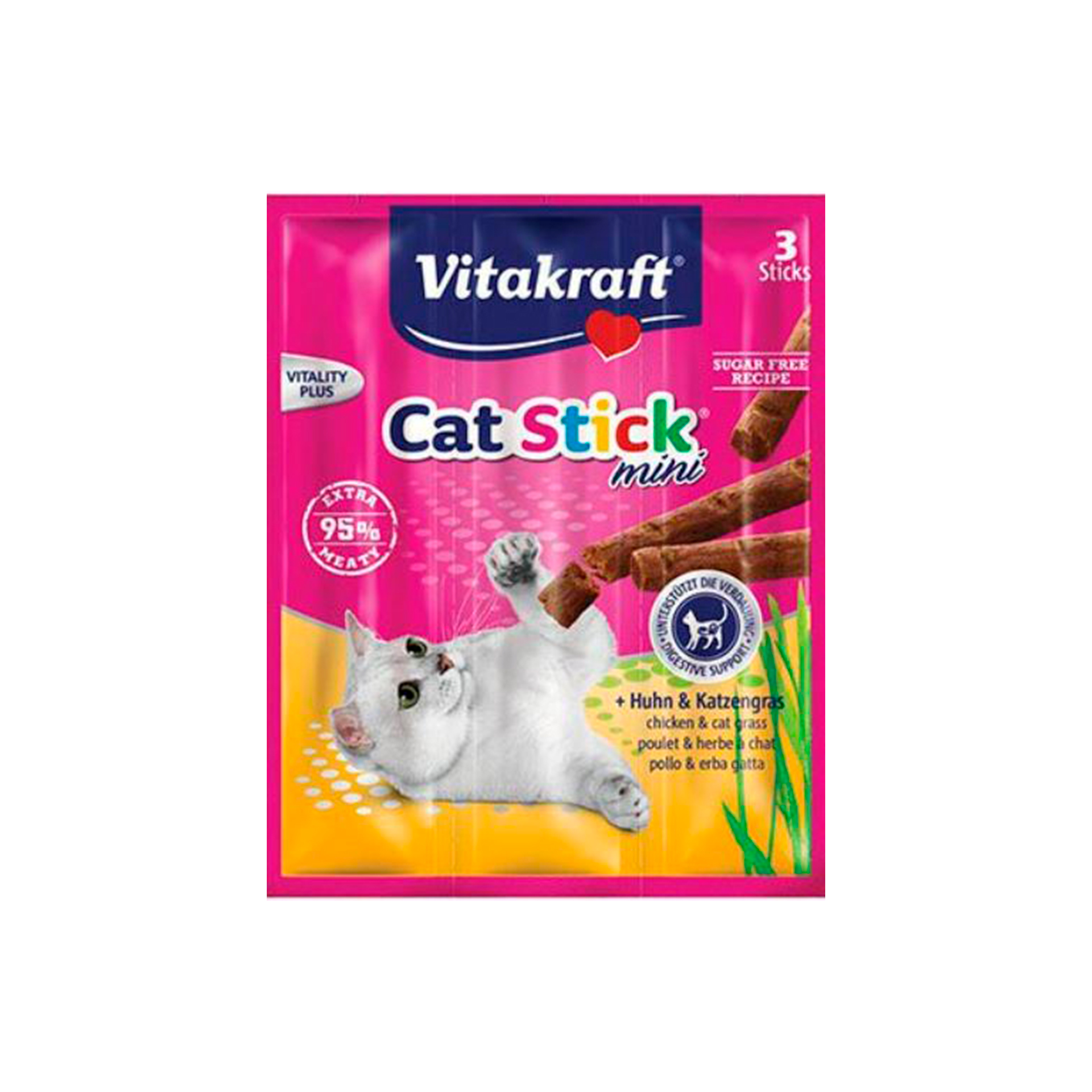 Snack Para Gato Stck Frang E Ervilh 18 G VITAKRAFT