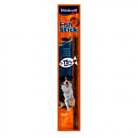 SNACK PARA CO FISH STICK SALMO 15 G