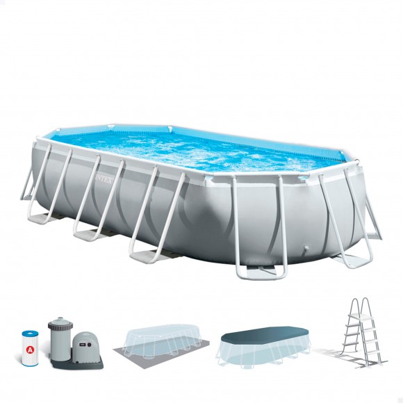 PISCINA PRIS FRAME OVAL 503X274X122 CM