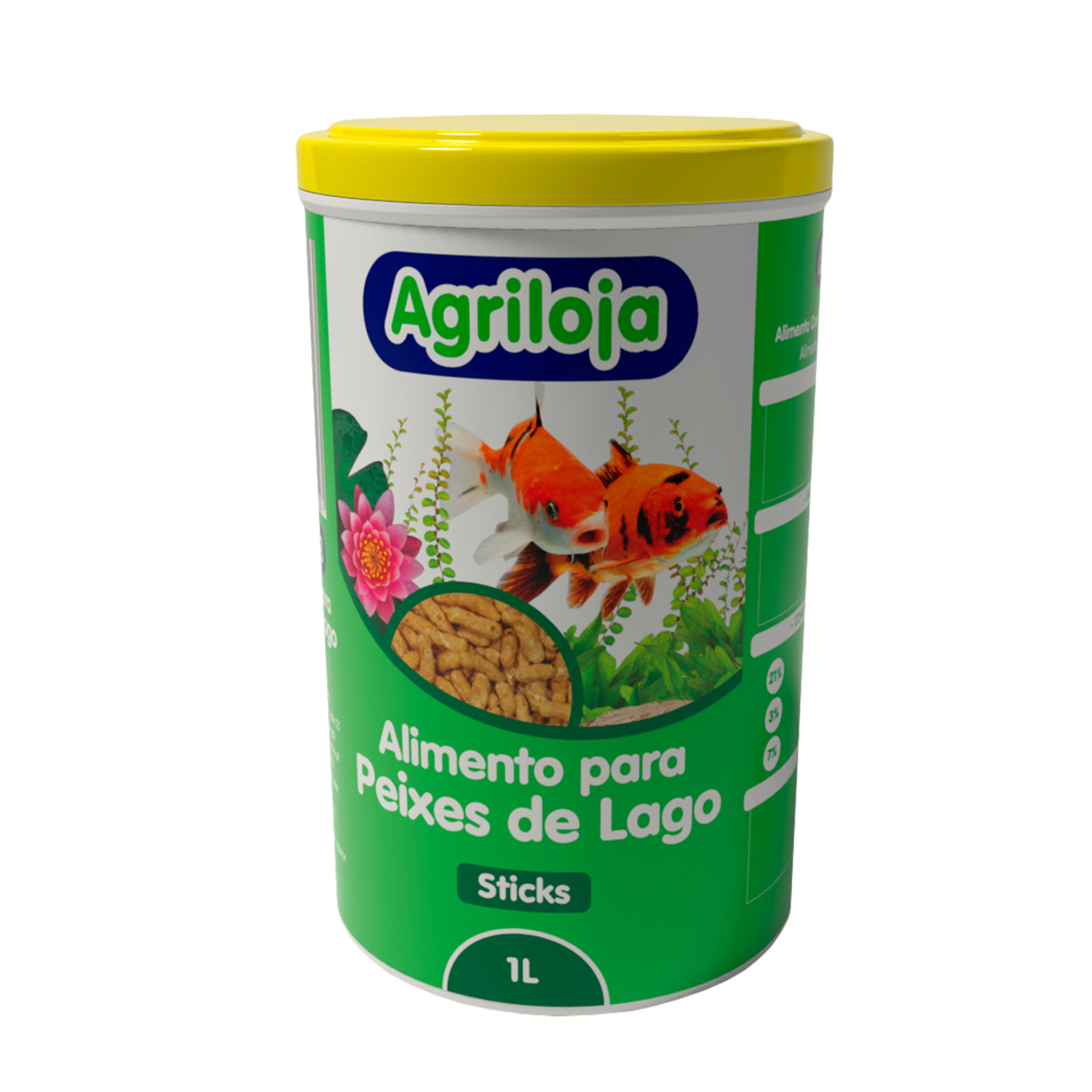 Alimento P/Peixes De Lago 1 L AGRILOJA