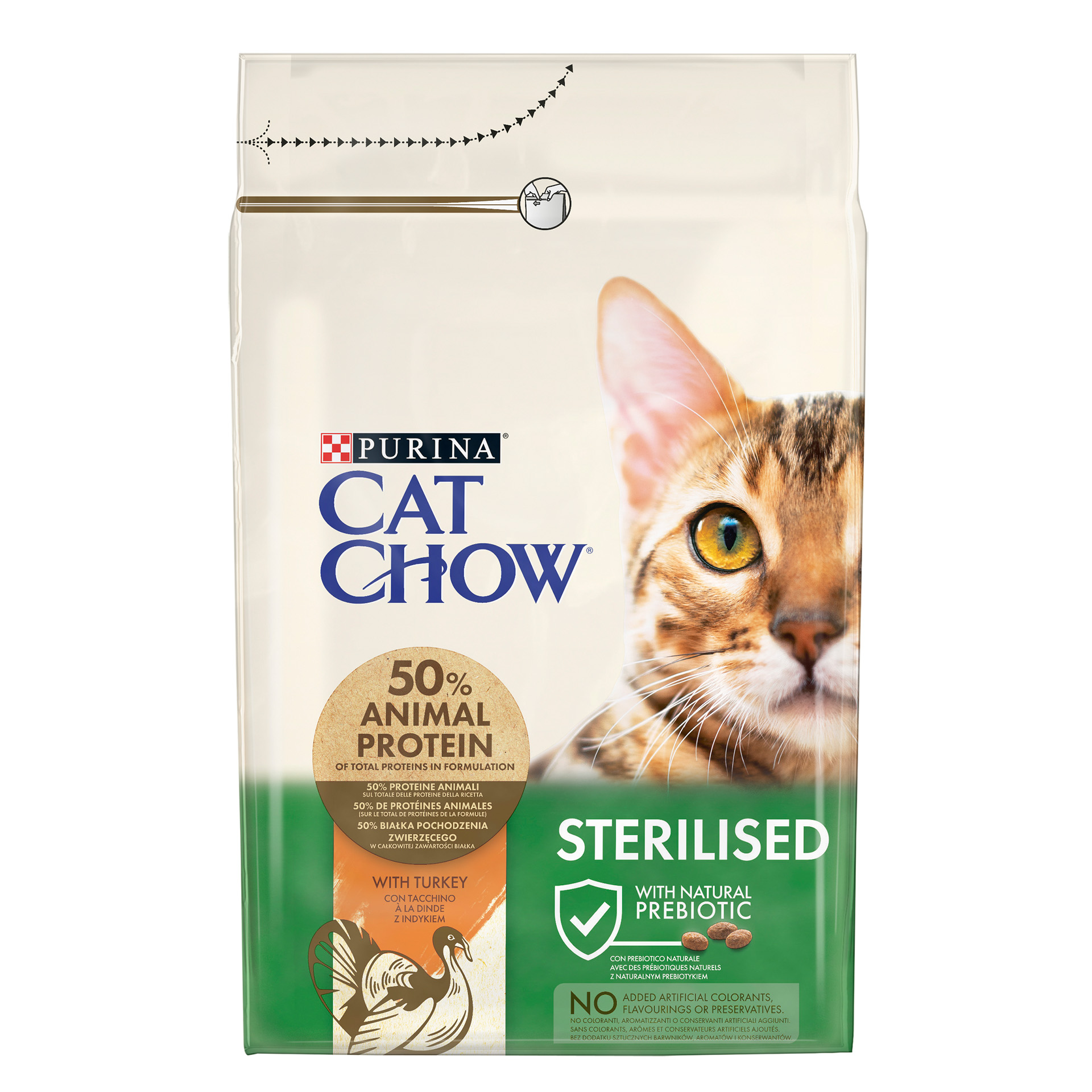 ALIMENTO SECO PARA GATO ESTERILIZADO PERÚ 3 KG
