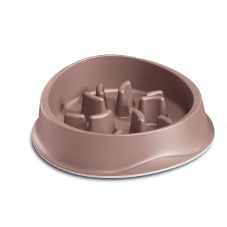 COMEDOURO ANTIVORACIDADE CHIC DOV GREY 1 L