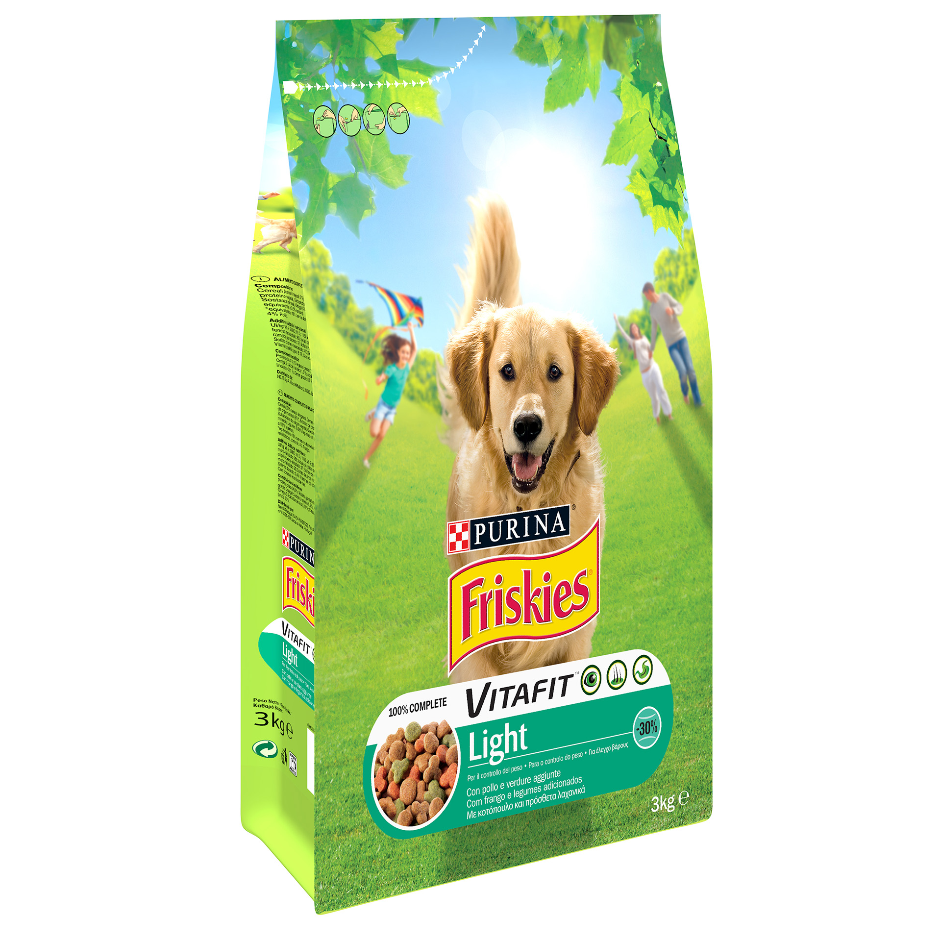 Alimento Seco Para Cão Light Frango 3 KG FRISKIES