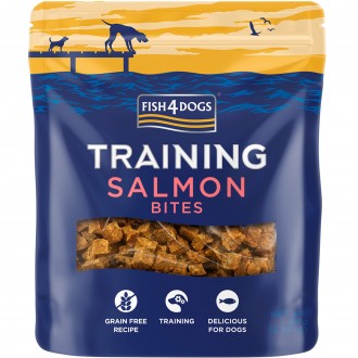 SNACK PARA CO TRAINING ADULT SALMO BITES 80 G