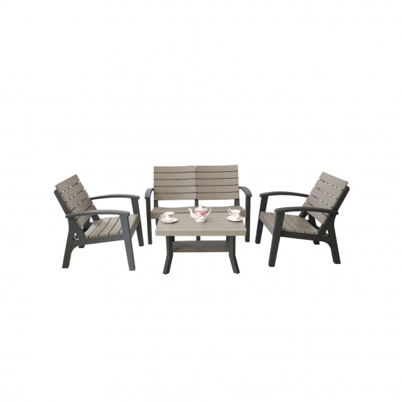 CONJUNTO COFFEE SOF+2 CADEIRAS+MESA