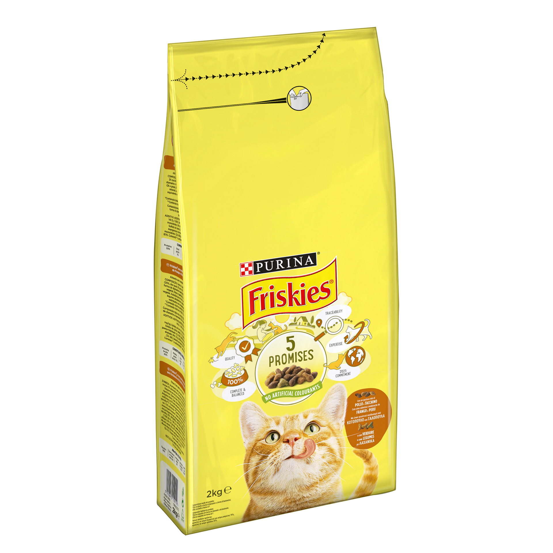 ALIMENTO SECO GATO ADULT FRNG/PERÚ E AZEITON 2 KG