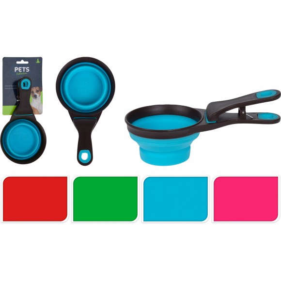 Comedouro Viagem Dobrvel 237 ML KOOPMAN