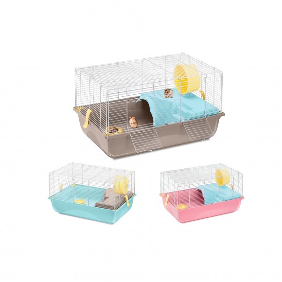 GAIOLA ROEDOR CRICETI 61X42X26,5 CM SORT