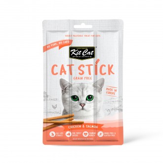 SNACK PARA GATO FRANGO E SALMO 15 G