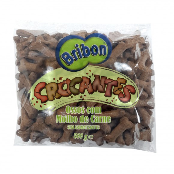 Snack Co Ossos Crocantes Molho Carne 500 G BRIBON