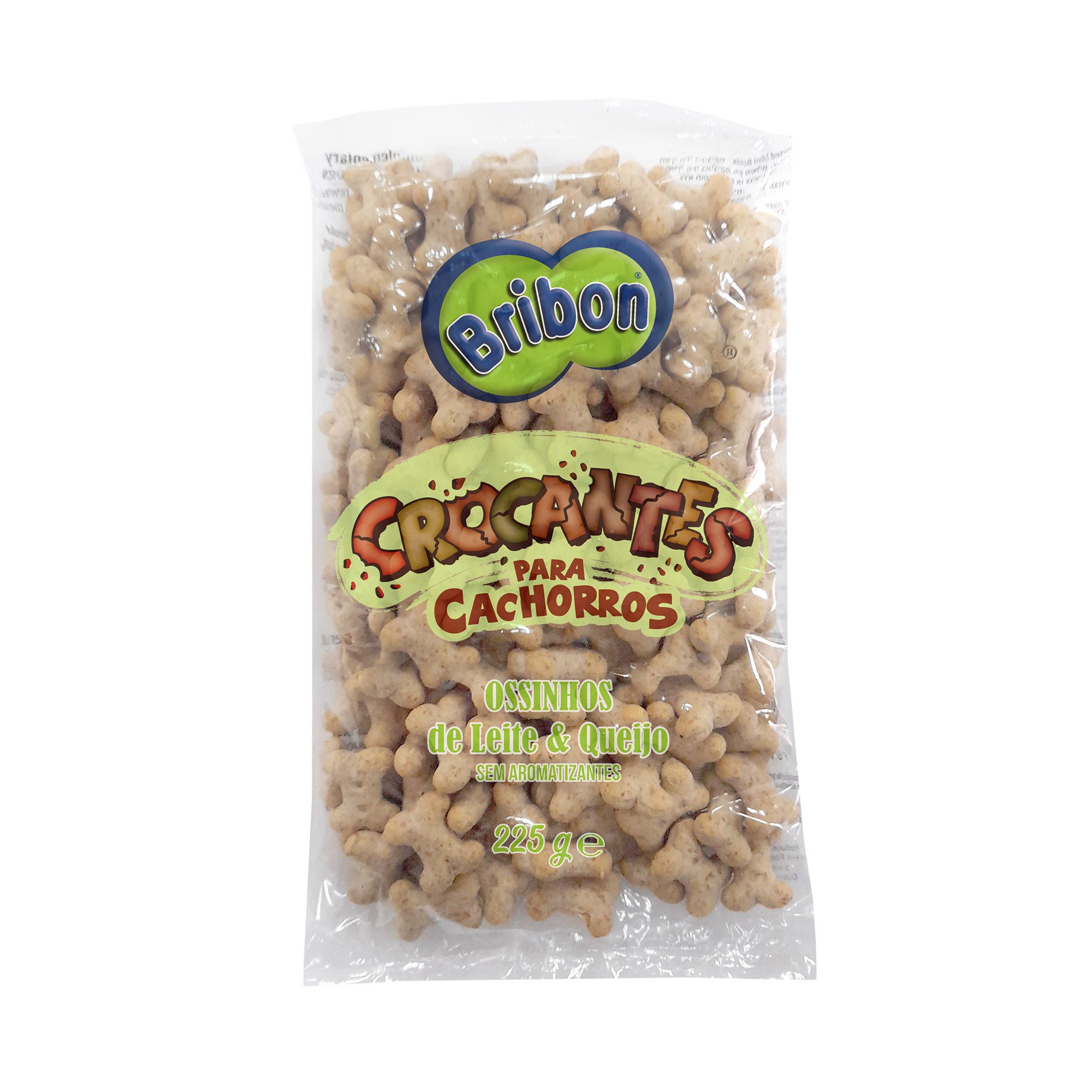 Snack Para Cachorro Ossos Crocantes 225 G BRIBON