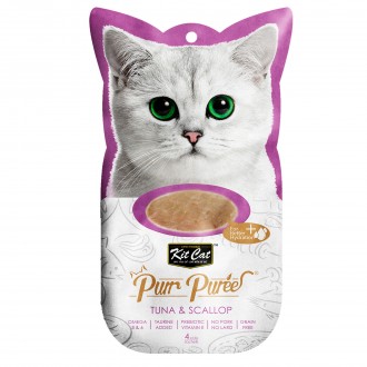 Alimento Hmido Para Gato Atum 4X15 G KIT CAT
