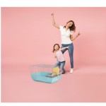 Gaiola Roedor Criceti 61X42X26,5 CM SORT IMAC