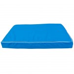 Colch�o Rectangular Confort Azul 100X60 CM PETWAU