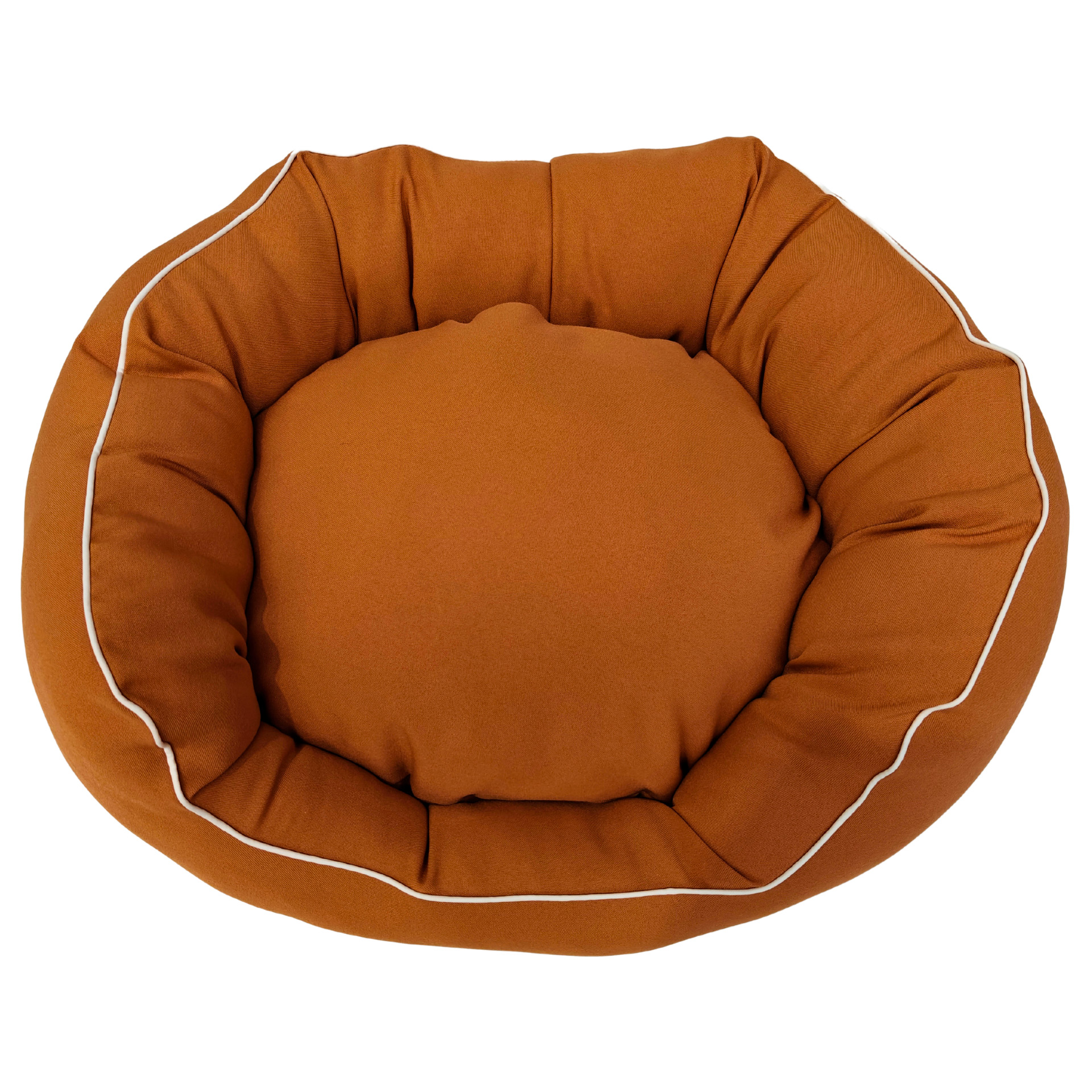 Cama Oval Eco Caramelo 65X45 CM PETWAU