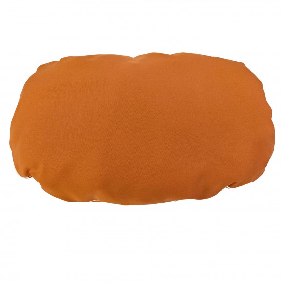 ALMOFADA OVAL ECO CARAMELO